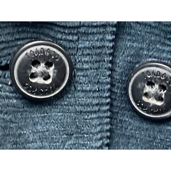 NWT Toad & Co Scouter Corduroy Shirt Men’s XXL Midnight Green Button Down - Picture 10 of 16